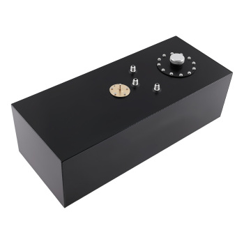 15 Gallon Fuel Cell Tank Gasoline Black for Hot Rod Street Racing Track Cars