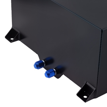 15 Gallon Aluminum Fuel Tank for Racing Vehicle w/ Cap Level Sender Steel Line