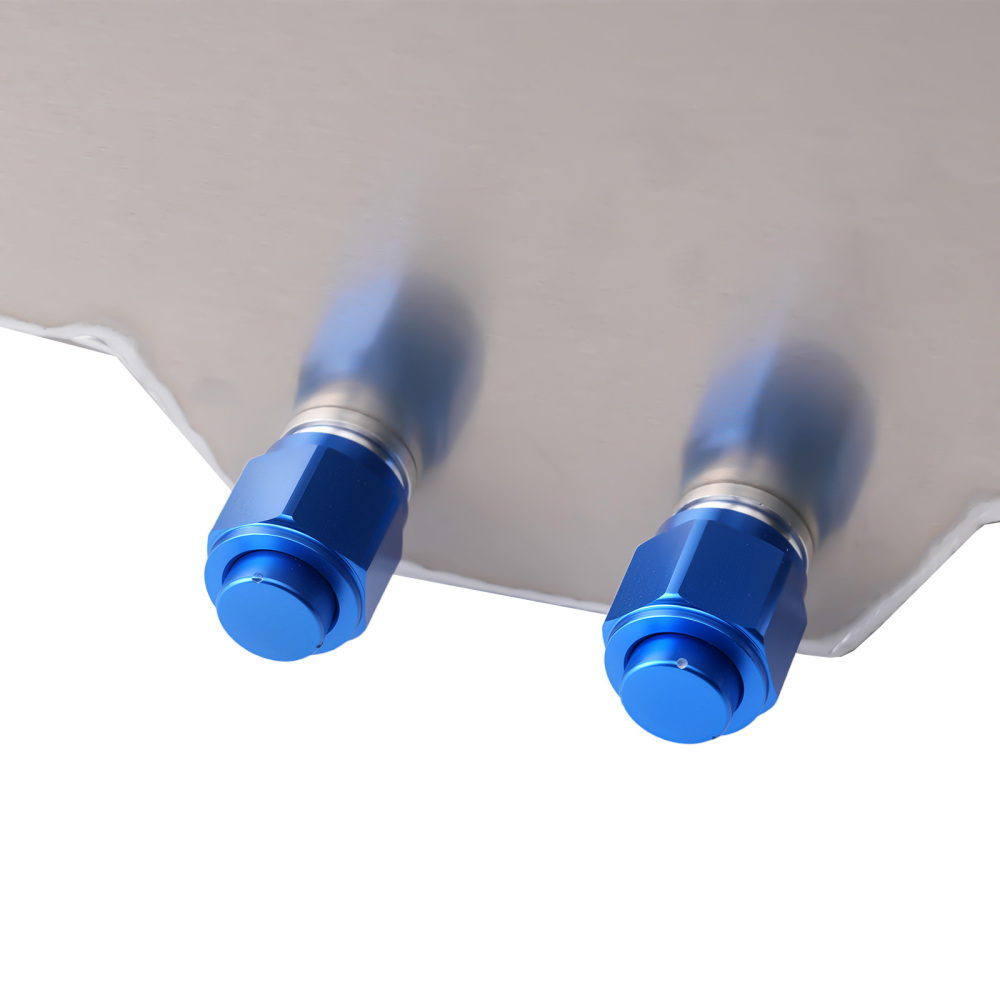 15 Gallon Fuel Tank for Racing Vehicle Aluminum Gasoline 19.7x20.6x10 Inch