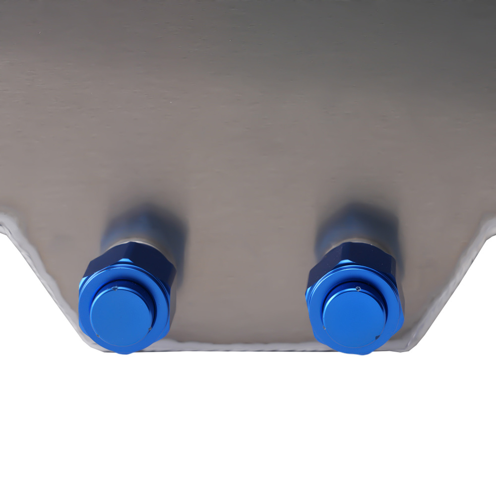 15 Gallon Fuel Tank for Racing Vehicle Aluminum Gasoline 19.7x20.6x10 Inch