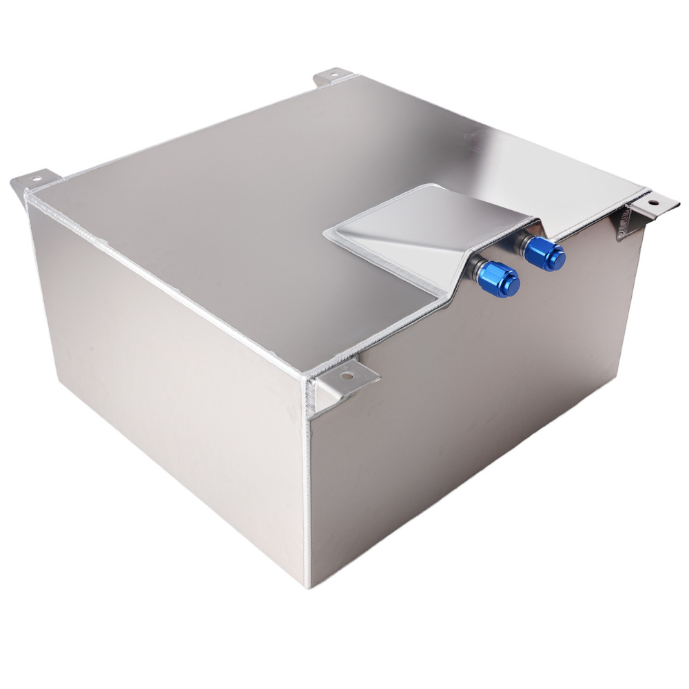15 Gallon Fuel Tank for Racing Vehicle Aluminum Gasoline 19.7x20.6x10 Inch
