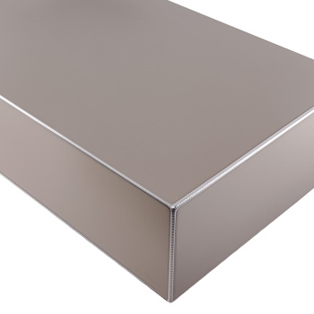 17 Gallon 64L Aluminum Fuel Tank+Cap+Level Sender+Steel Line Kit for Hot Rod