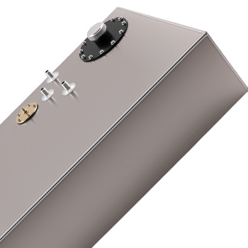 17 Gallon 64L Aluminum Fuel Tank+Cap+Level Sender+Steel Line Kit for Hot Rod