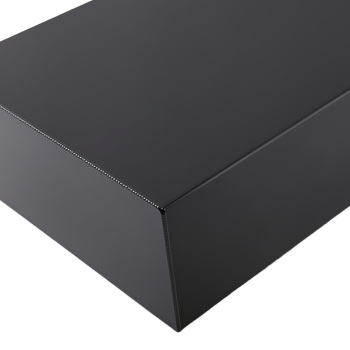 Aluminum Racing Fuel Cell Gas Tank 17 Gallon 64L Black w/ Cap Level Sender