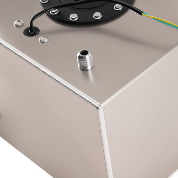 8 Gallon Aluminum Fuel Cell Gas Tank with Level Sender for Racing Vehicle