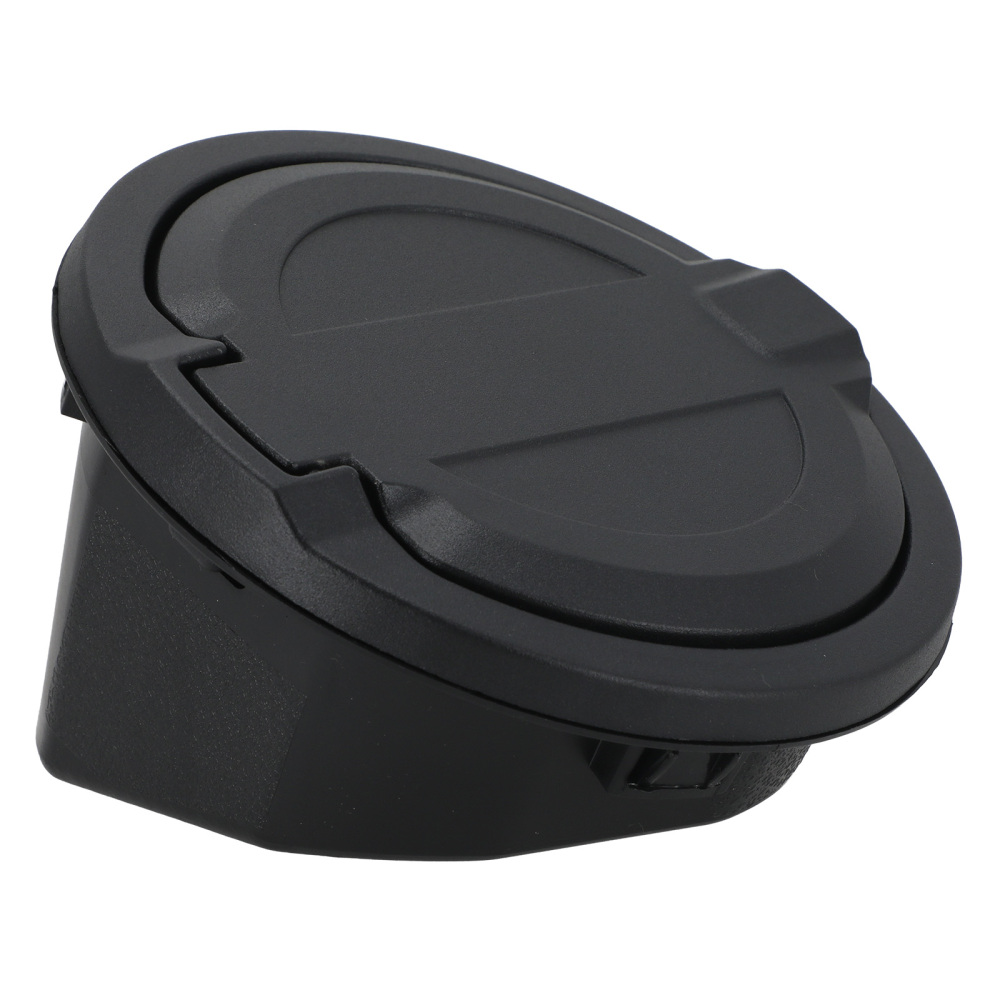 Aluminum Fuel Filler Door Gas Tank Cap Cover compatible for Jeep Wrangler JL 2018-2024