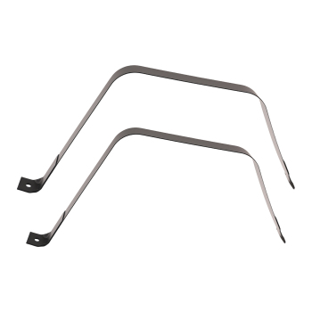 2PC Black Fuel Tank Straps compatible for Ford F-150 Heritage Extended Cab 2004