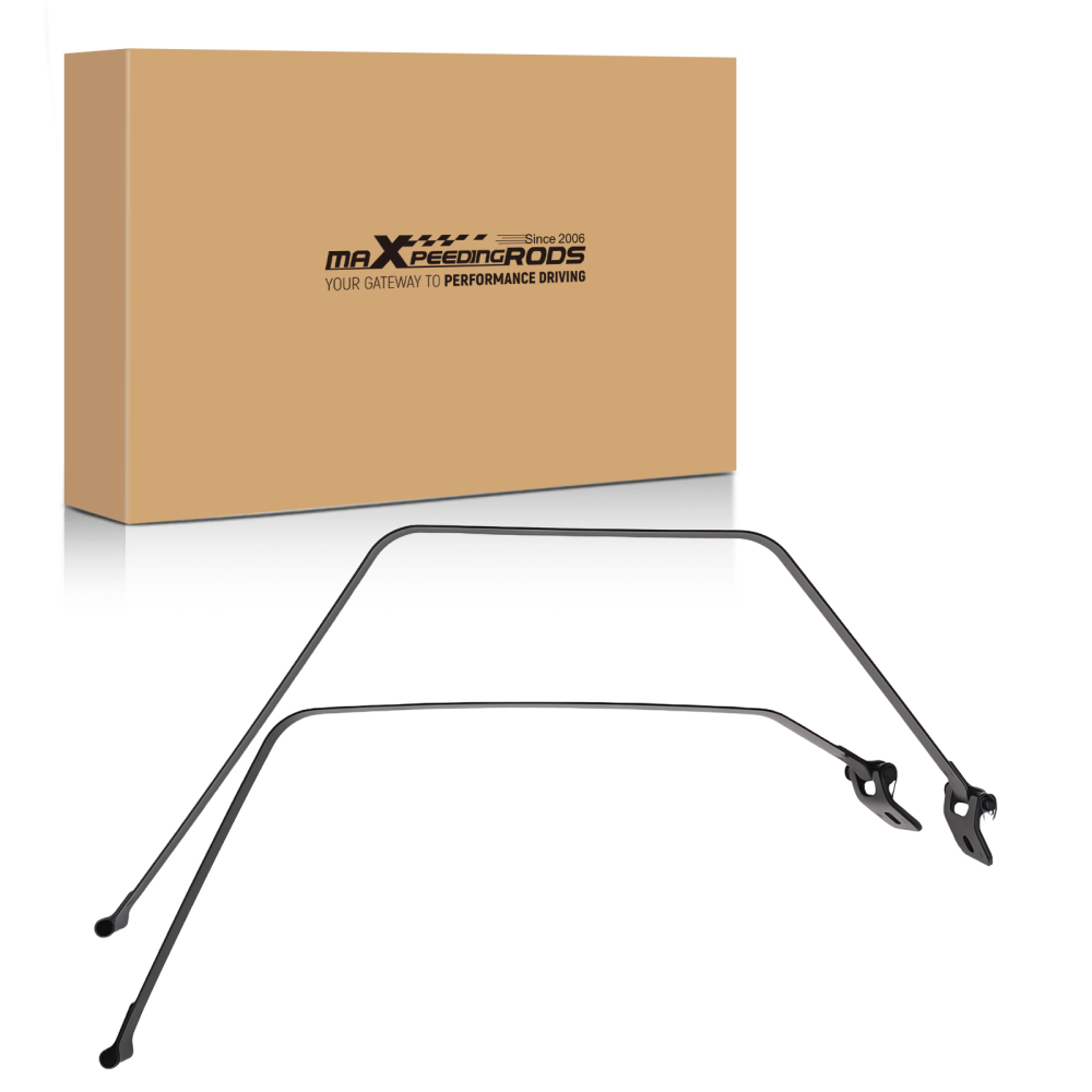 2x Fuel Tank Mounting Bands compatible for Toyota Tundra V6 V8 4WD 00 01 02 03 04