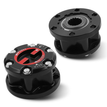 Compatible for Holden Rodeo Jackaroo compatible for Colorado Frontera compatible for Isuzu Dmax Manual Free Wheeling Hubs 