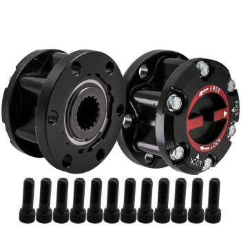 Compatible for Holden Rodeo Jackaroo compatible for Colorado Frontera compatible for Isuzu Dmax Manual Free Wheeling Hubs 