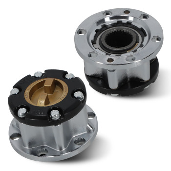 Compatible for Toyota 4x4 compatible for LandCruiser HZJ80 FZJ 70/75 (2pcs) Free Wheel Locking Hub Hubs 
