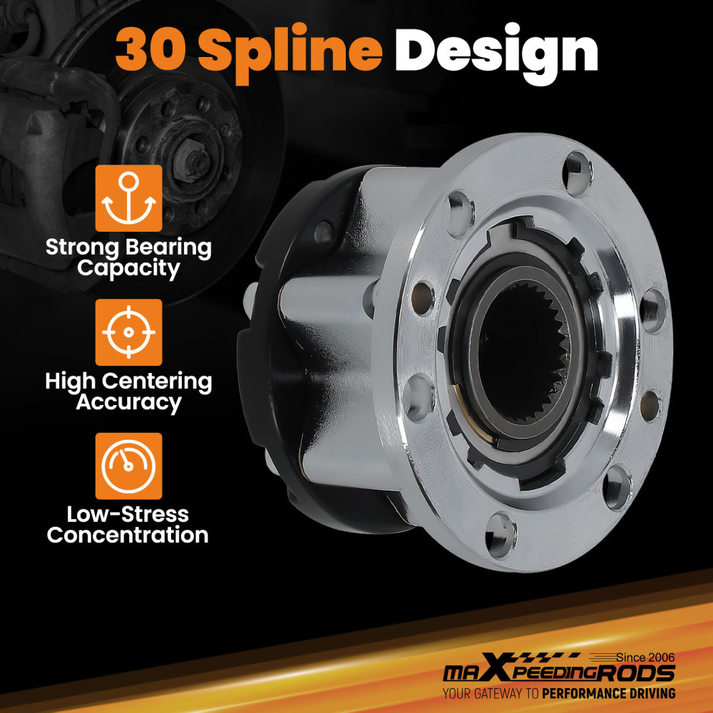 Compatible for Toyota 4x4 compatible for LandCruiser HZJ80 FZJ 70/75 (2pcs) Free Wheel Locking Hub Hubs 