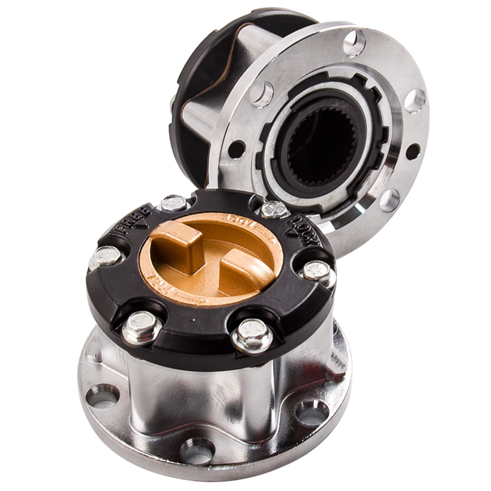 Compatible for Toyota 4x4 compatible for LandCruiser HZJ80 FZJ 70/75 (2pcs) Free Wheel Locking Hub Hubs 