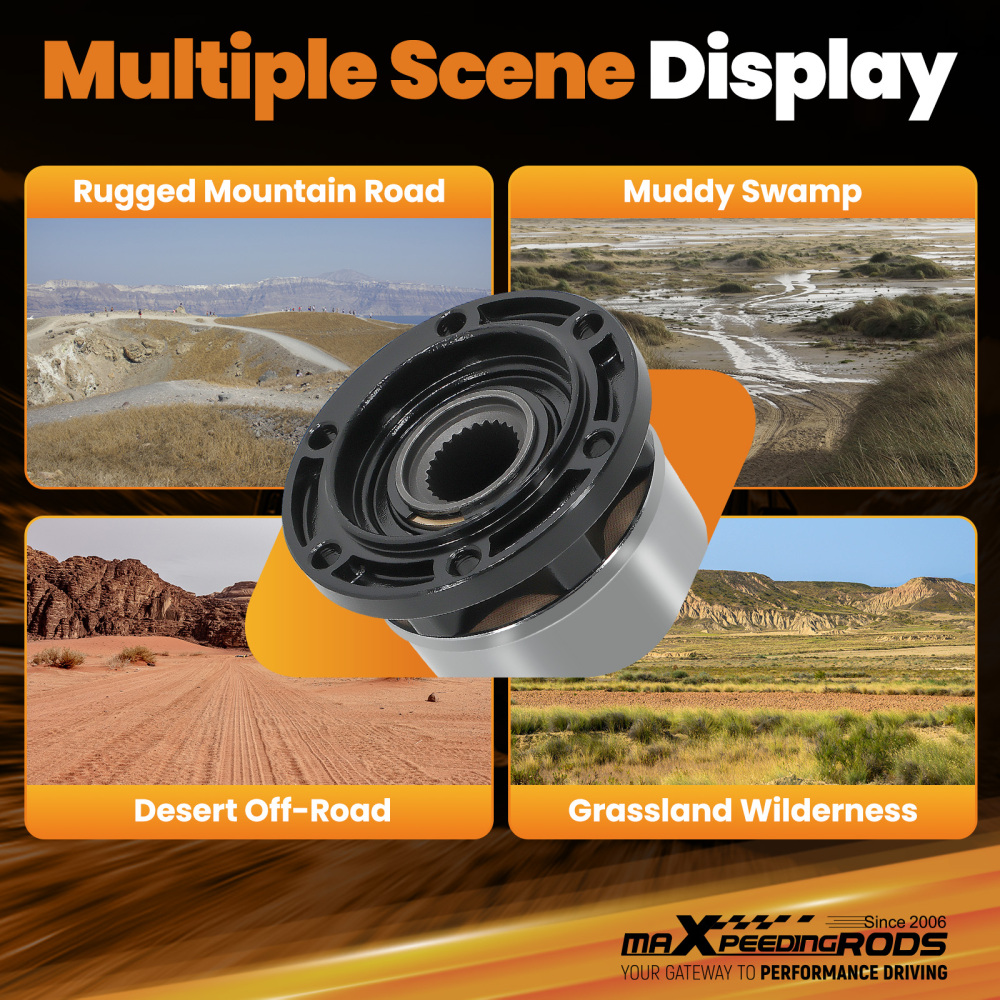 Anteriore Ruota Kit Libera compatibile per Suzuki Sidekick Locking Hub Set Of 1 Pair