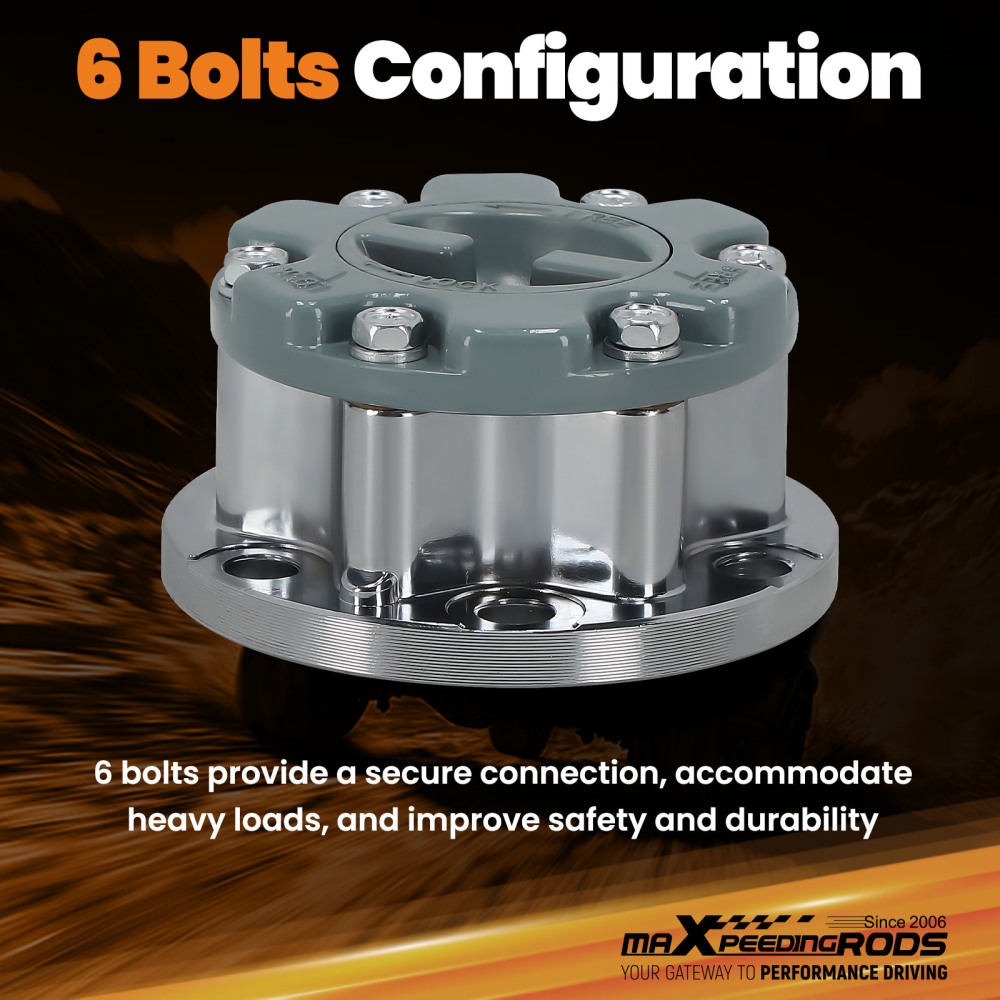 Pair New Free Wheel Bearing Hub Lock MD886389 compatible for Mitsubishi Pajero compatible for Triton L200