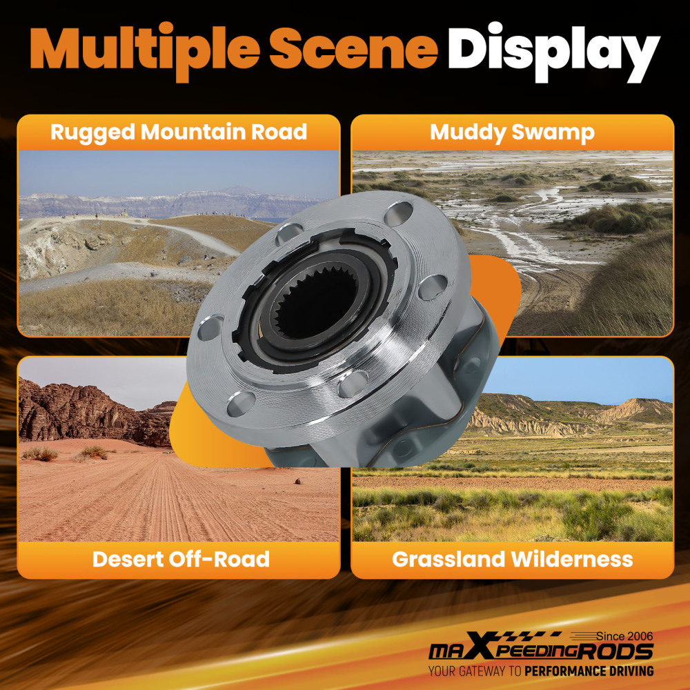 L049Gratis Cuscinetto Ruota Mozzo Serratura compatibile per Mitsubishi Pajero Montero NA NG