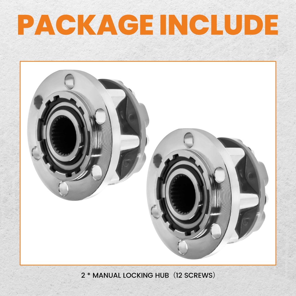 L049Gratis Cuscinetto Ruota Mozzo Serratura compatibile per Mitsubishi Pajero Montero NA NG