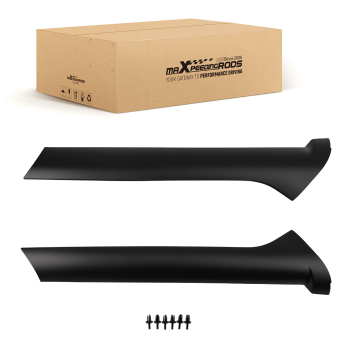 Front A Pillar Molding Black Set compatible for Land Rover Discovery Ii 99-04 DCB500060PMA