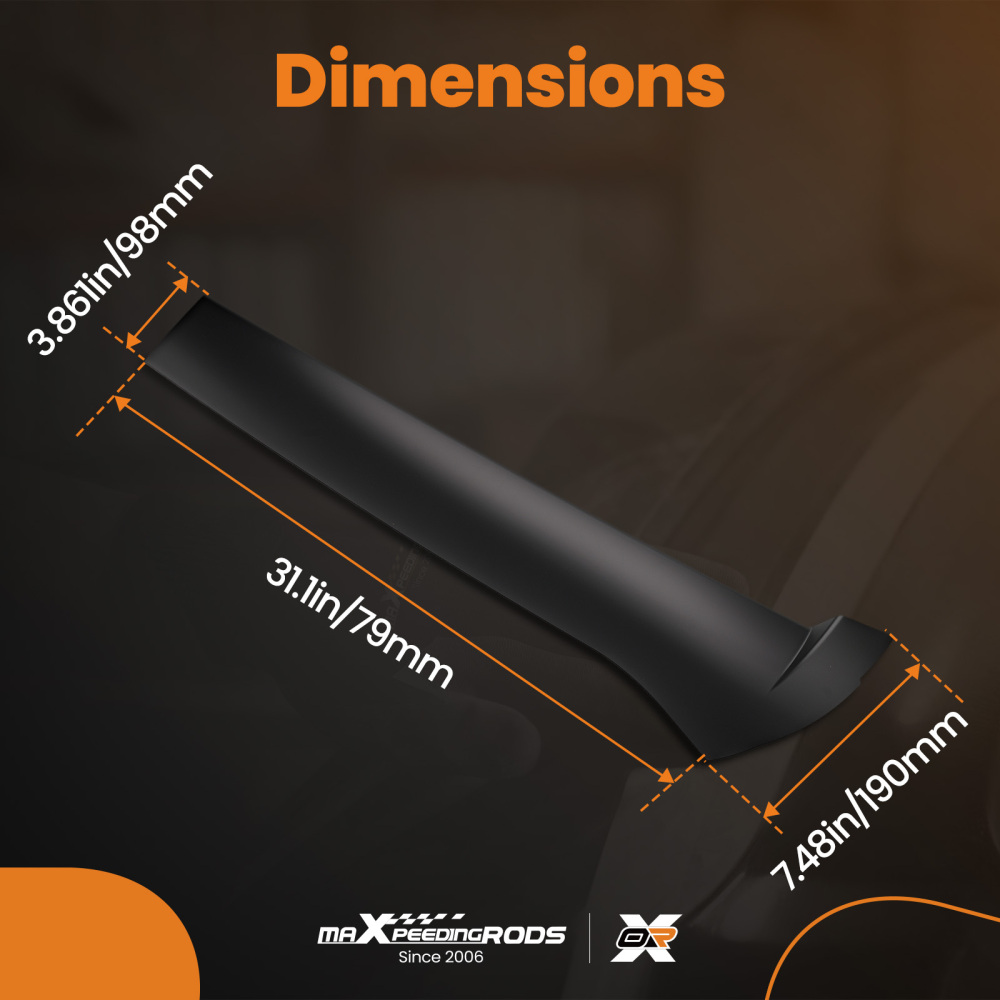 LR Windshield A Pillar Finisher Post Trim Molding compatible for Land Rover Discovery MK2