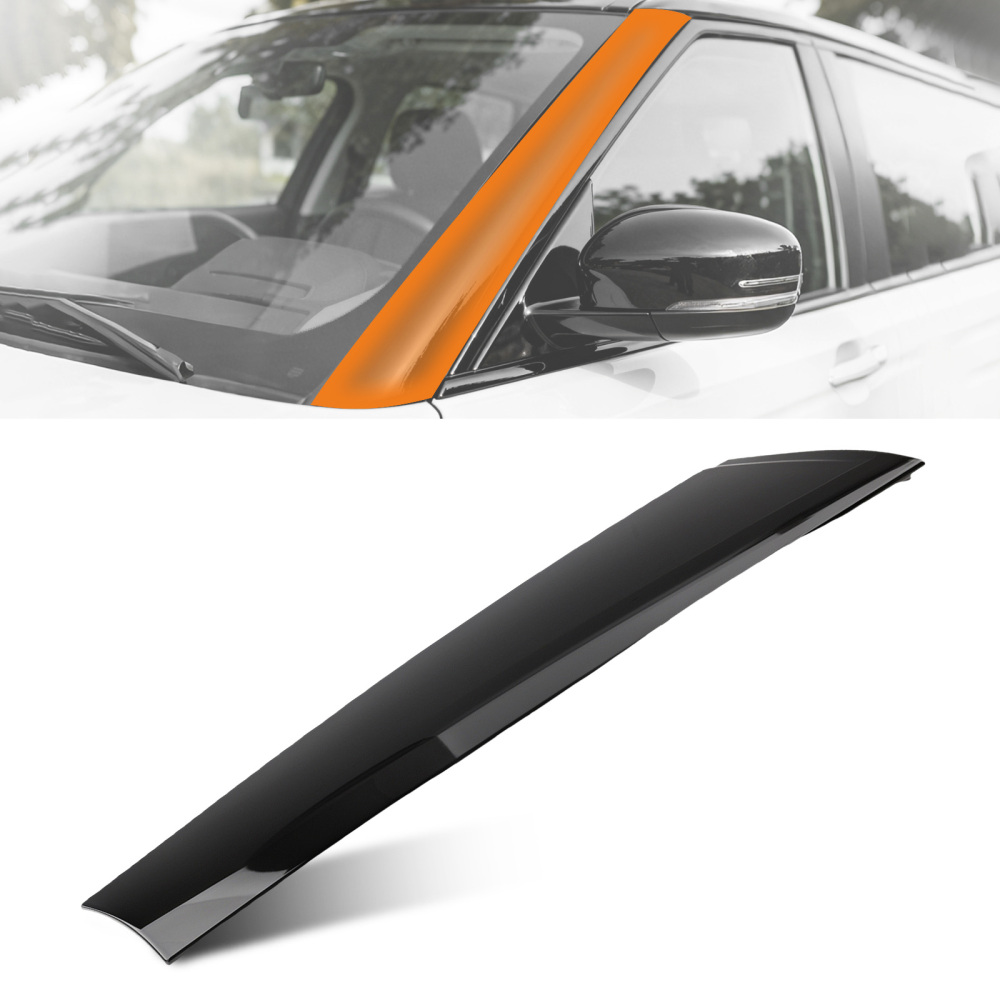 Front A Pillar Cover Trim compatible for Mini Cooper R55/R56/R57 2007-2015 51137146097