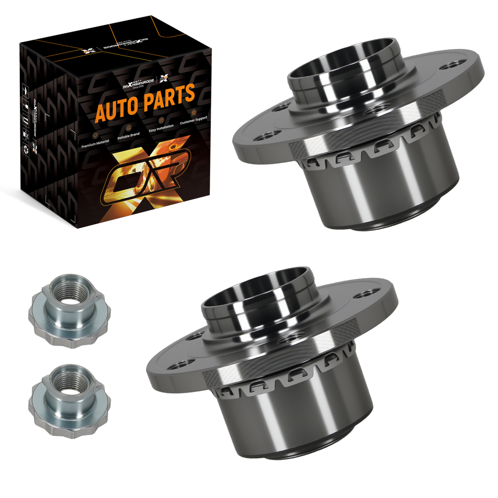 Front Left Right Wheel Hub Axle Bearing Kit compatible for Audi A1 A2 VKBA3569 6R0407621
