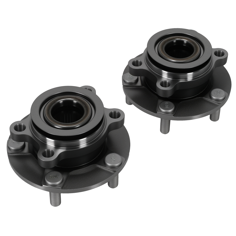 5 Bolt Front Wheel Hub Bearing compatible for Nissan Leaf Qashqai 2006-2013 513336