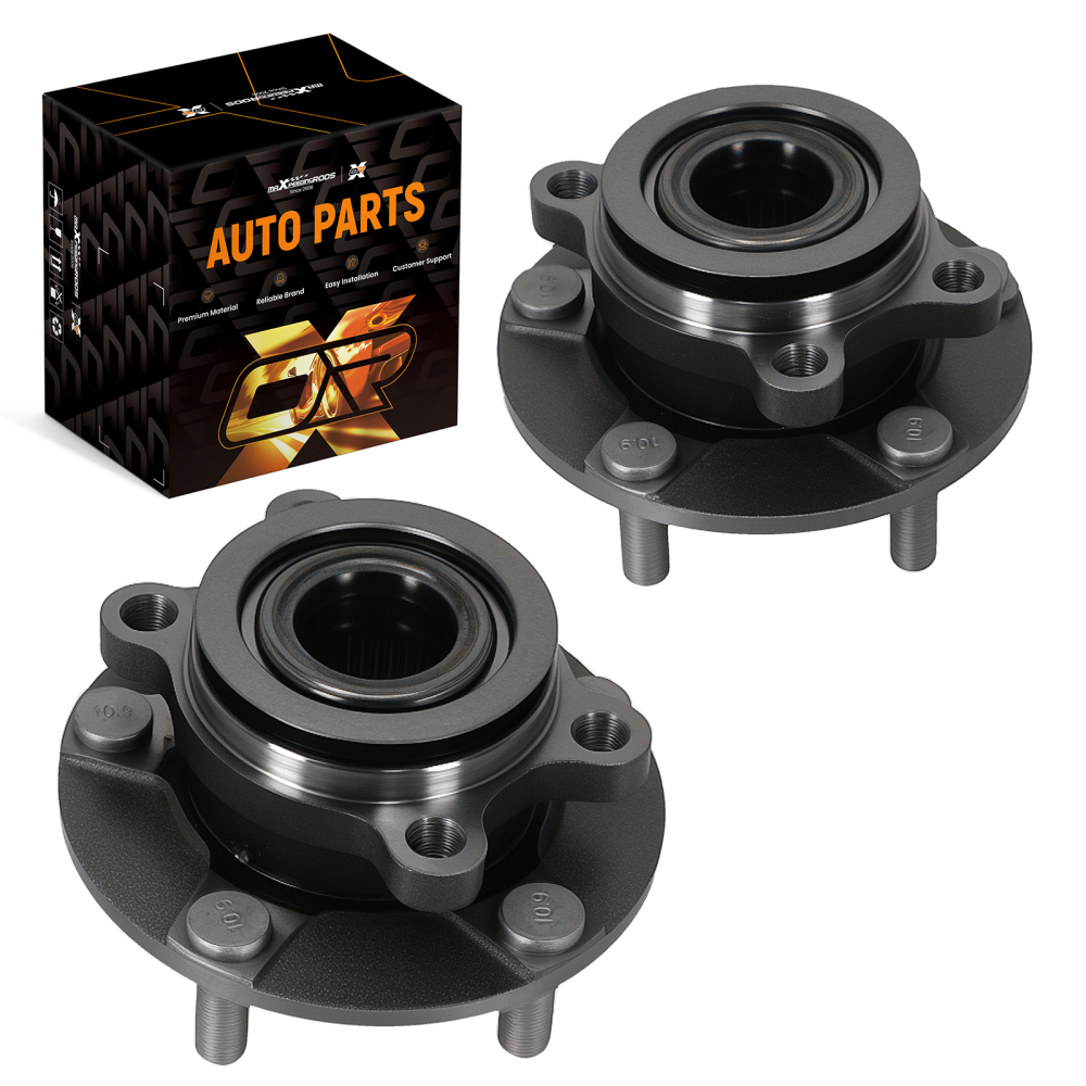 5 Bolt Front Wheel Hub Bearing compatible for Nissan Leaf Qashqai 2006-2013 513336