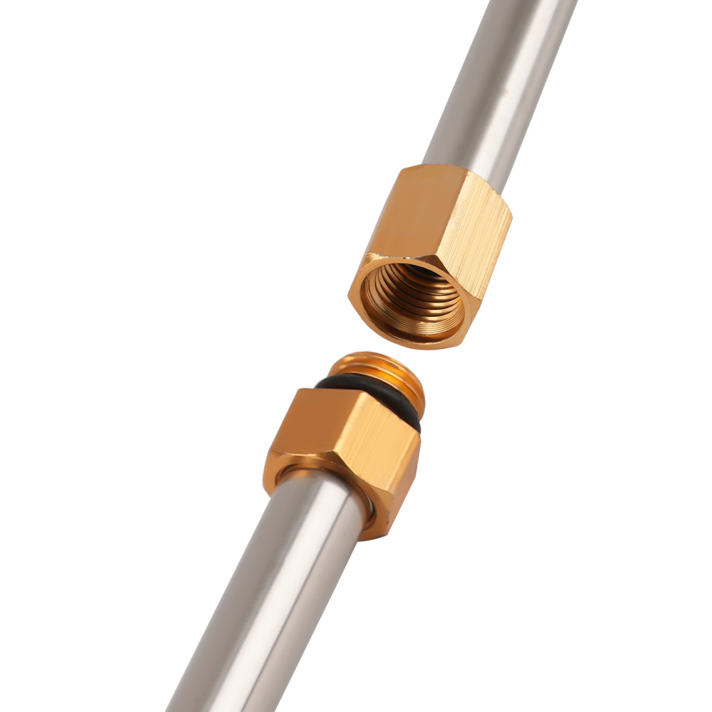 Gutter Cleaning Tool Pressure Washer Rod 4000PSI Brass Spray Extension Wand
