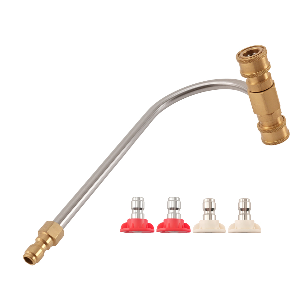 Pressure Washer Gutter Cleaner Attachment4000PSI with Dual Spray Nozzle System