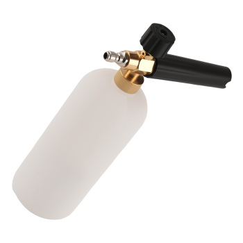 Adjustable Car Wash Foam Lance for Pressure Washer 1000PSI+ 1L Brass Dispenser