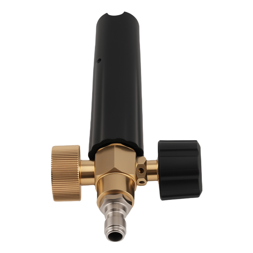 Adjustable Car Wash Foam Lance for Pressure Washer 1000PSI+ 1L Brass Dispenser