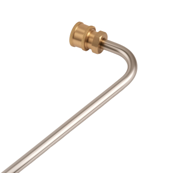 Extension Rod Gutter Cleaner for Pressure Washer 6 Piece Kit Brass 4000PSI