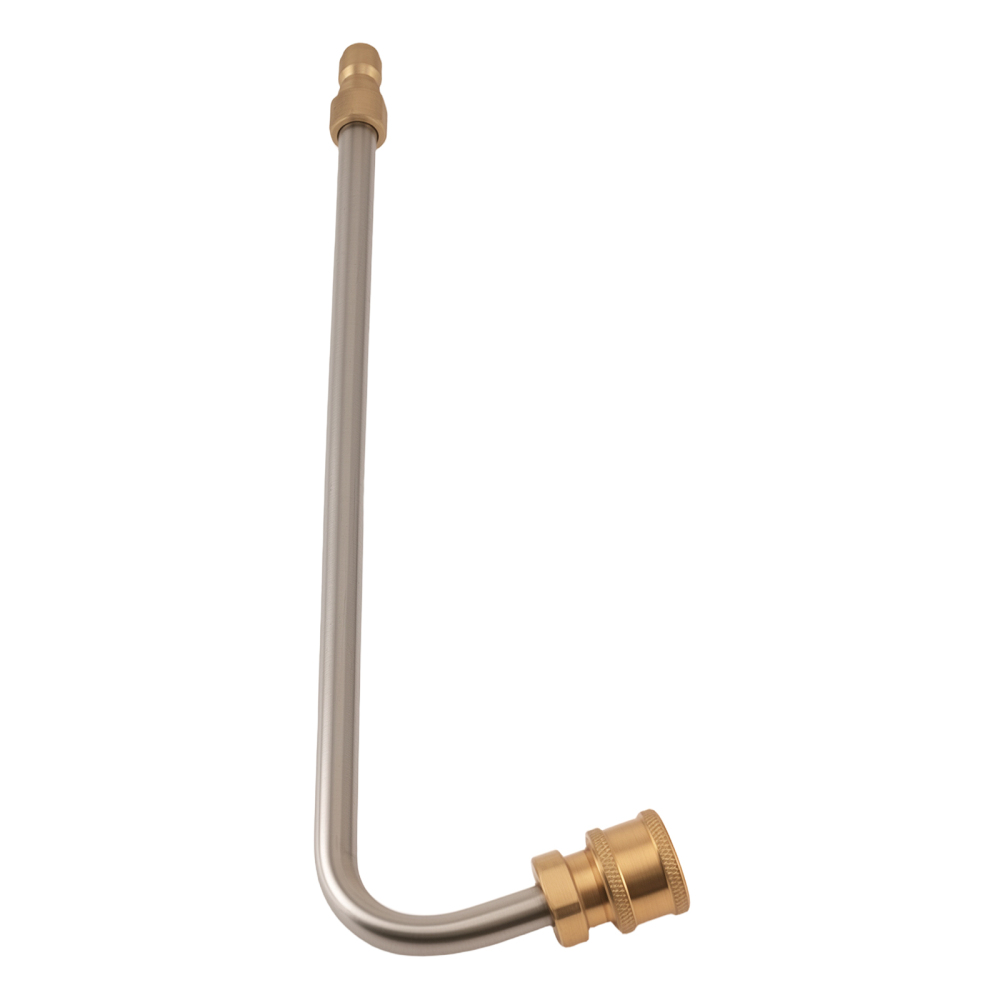 Extension Rod Gutter Cleaner for Pressure Washer 6 Piece Kit Brass 4000PSI