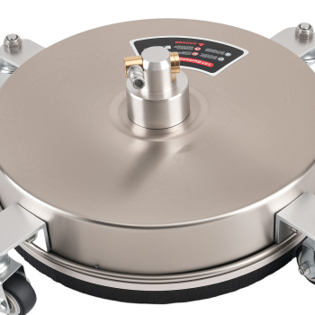 13in Pressure Washer Surface Cleaner Attachment for Patio Driveway Up to 4000PSI