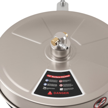 Heavy Duty Pressure Washer Surface Cleaner with 4 Wheels Stainless Steel 15