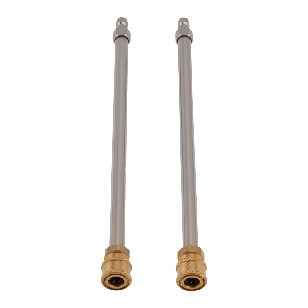 4000 PSI Pressure Washer Under Car Cleaner Kit w/ Extension Wands Stainless