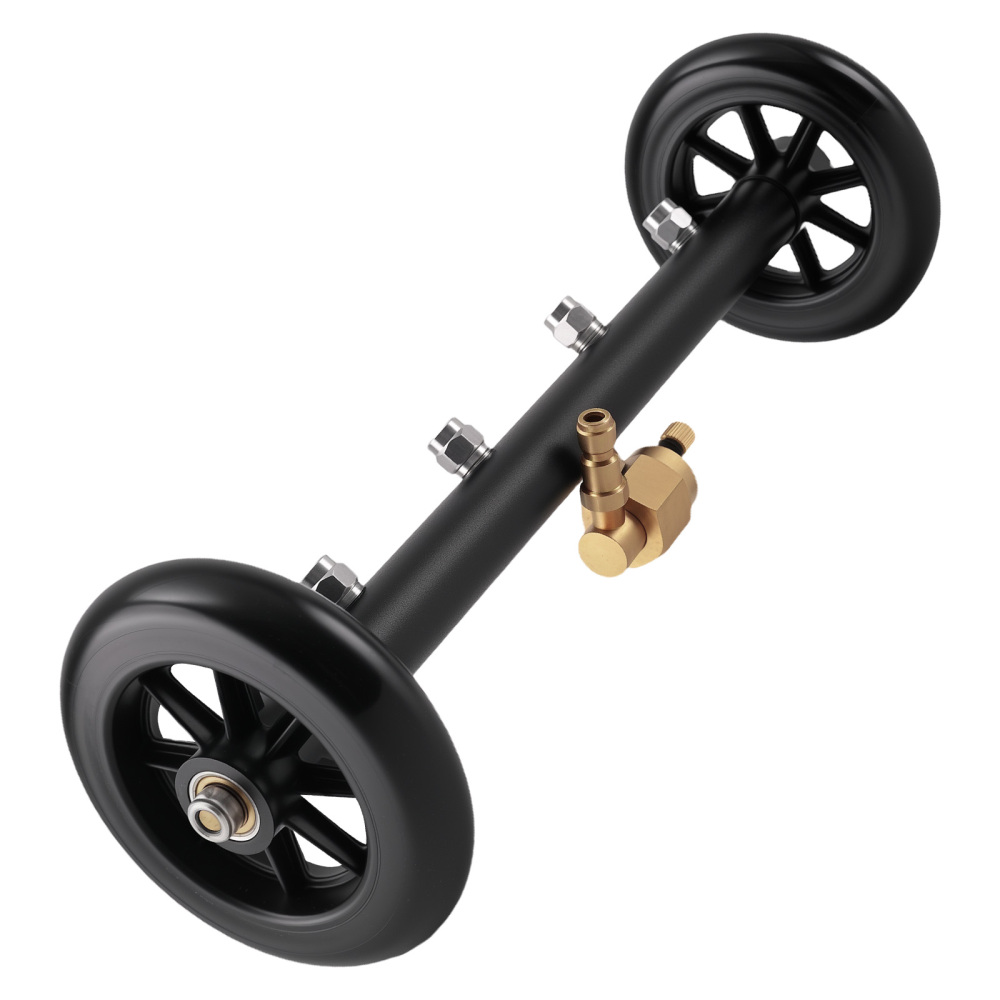 360° Copper Pressure Washer Rotating Head 4 Nozzles Undercarriage Yard Cleaner