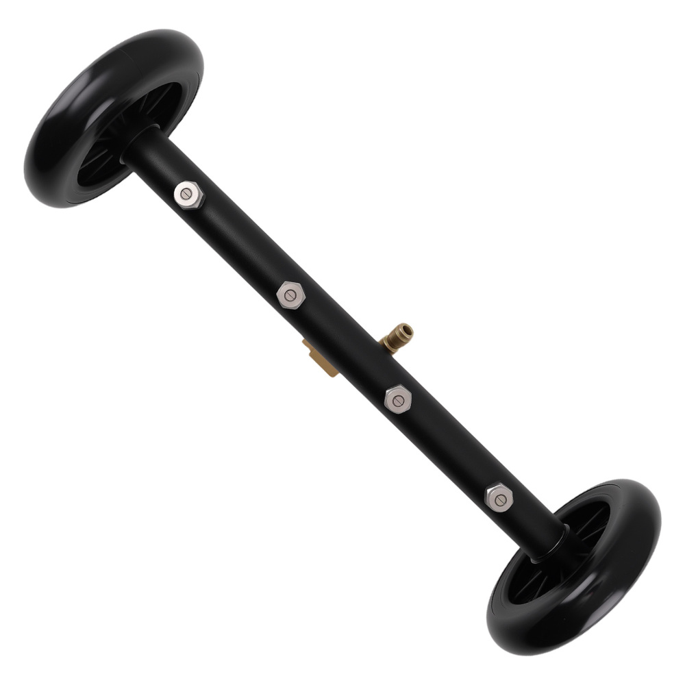 360° Copper Pressure Washer Rotating Head 4 Nozzles Undercarriage Yard Cleaner