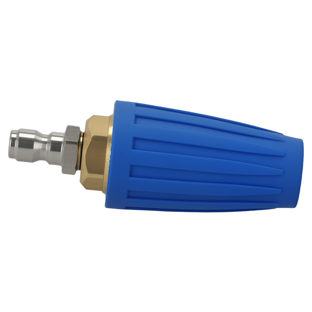 4000PSI Pressure Washer Rotating Nozzle Turbo Brass Copper 1/4in Quick Connect