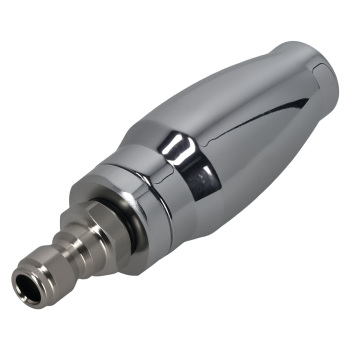 Brass Ceramic Rotating Pressure Washer Turbo Nozzle for 1/4 Quick