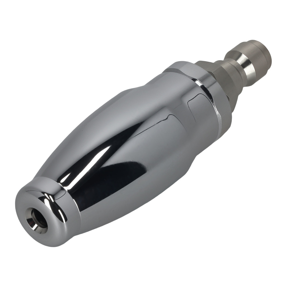 Brass Ceramic Rotating Pressure Washer Turbo Nozzle for 1/4 Quick