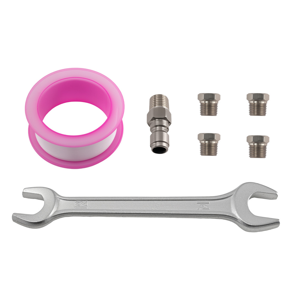 24 inch Pressure Washer Surface Cleaner Stainless Steel 4 WheelsDual Handle