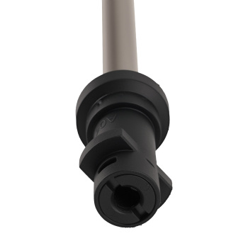 Pressure Washer Gutter Cleaner Attachment Angled Extension Wand W/ Nozzle Tips