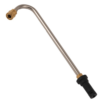 Pressure Washer Gutter Cleaner Attachment Angled Extension Wand W/ Nozzle Tips