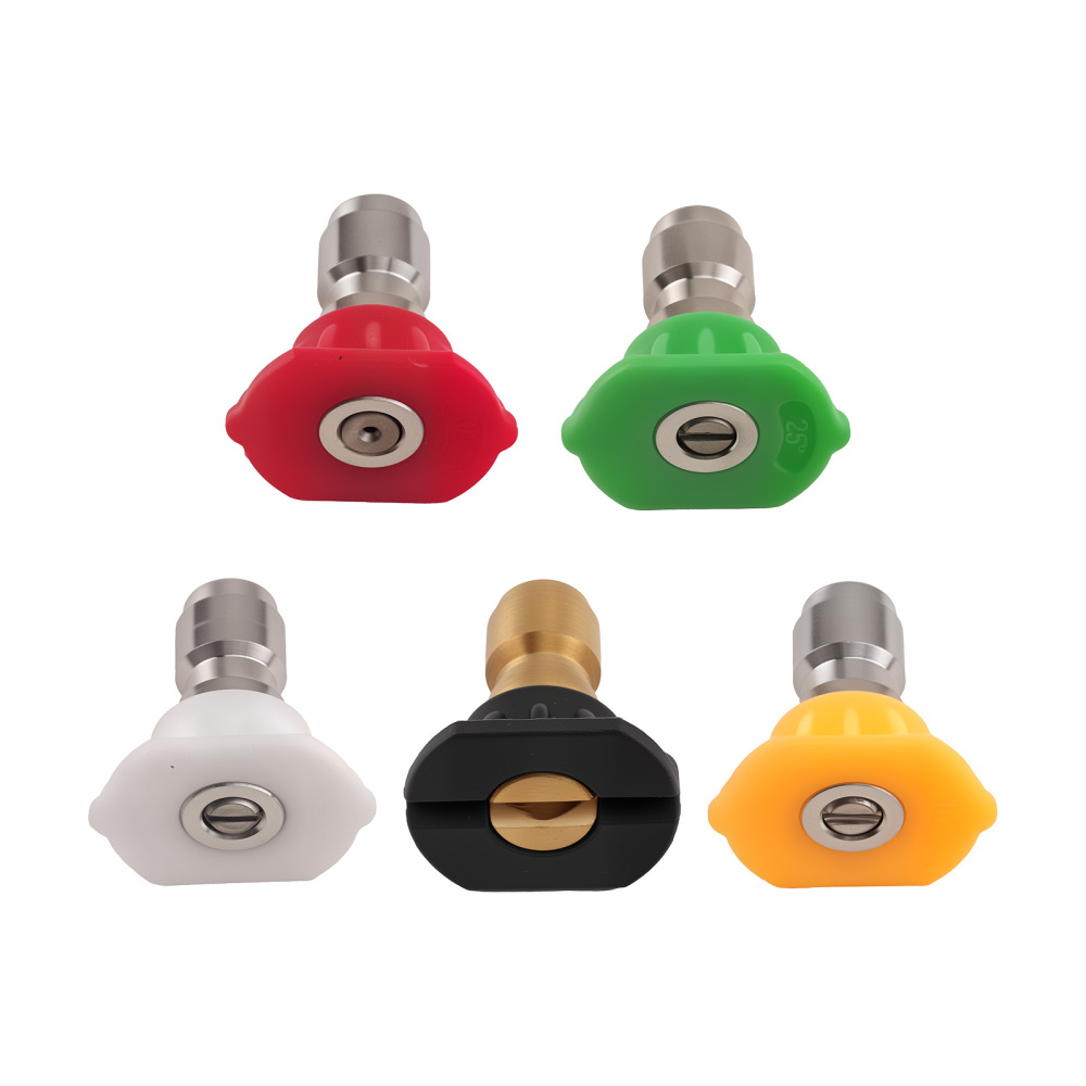 Pressure Washer Gutter Cleaner Attachment Angled Extension Wand W/ Nozzle Tips