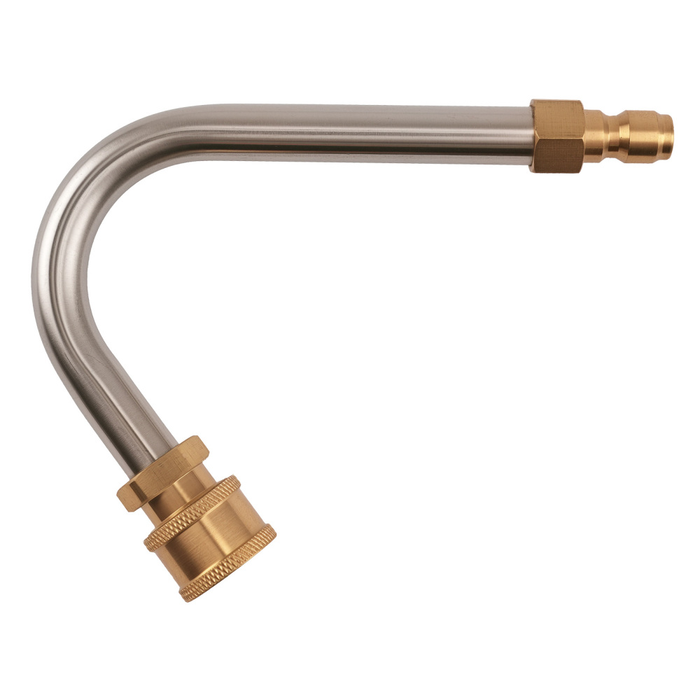 4000PSI Pressure Washer Lance Extension Wand 90 120 Degree 1/4 Quick Connect