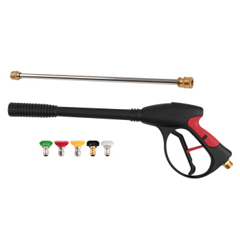 4000PSI Pressure Washer Gun M22 with Extension Lance and 5 Nozzle Nozzles