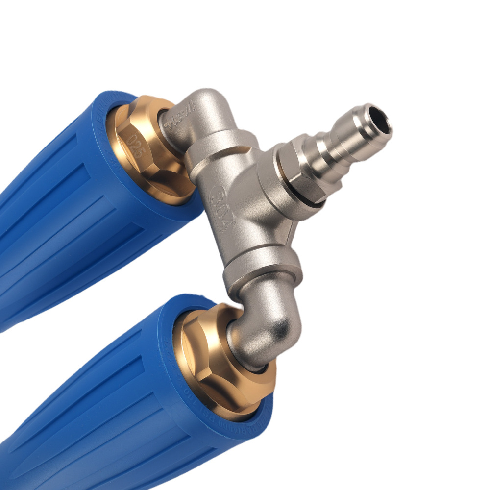 Dual Turbo Nozzle Pressure Washer 4000PSI 304SS 4-6 GPM Quick Connect New