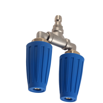 Dual Turbo Nozzle Pressure Washer 4000PSI 304SS 4-6 GPM Quick Connect New