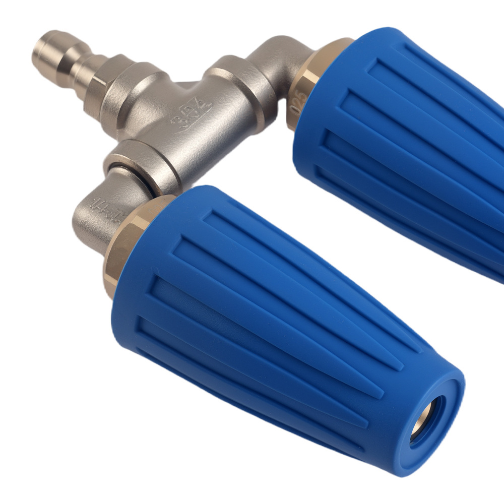 Dual Turbo Nozzle Pressure Washer 4000PSI 304SS 4-6 GPM Quick Connect New